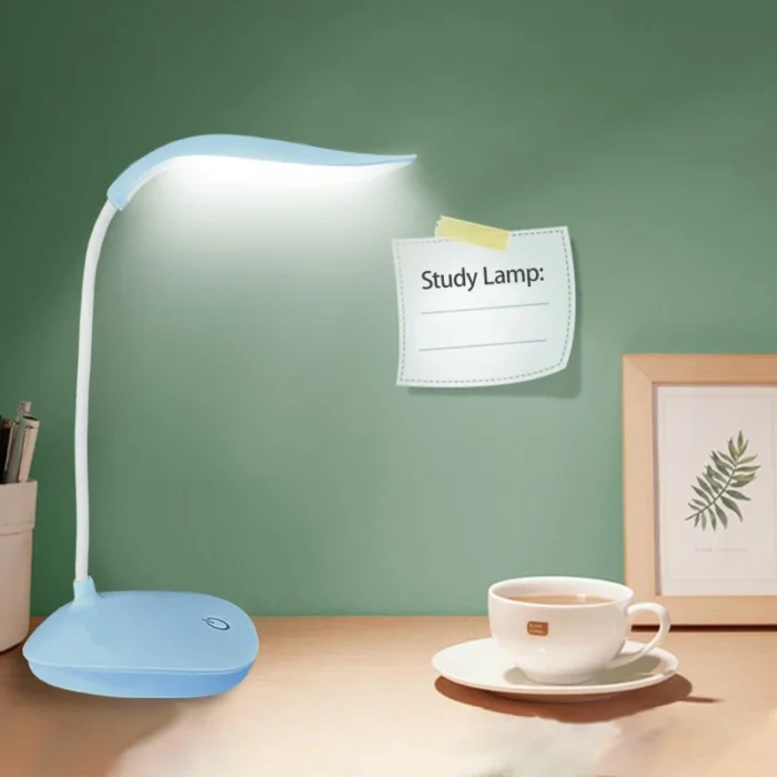 LED Reading Desk Lamp Portable Desk Lamp USB Charging Table Light Touch Dimming Learn Eye Protection Light Room Office Lighting - Image 2