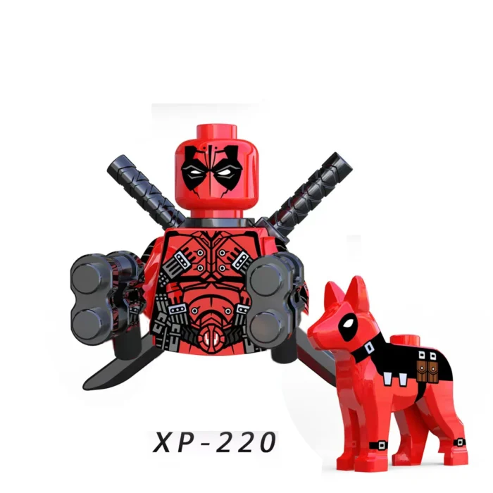 Marvel Blocks Brick Captain America Magneto Supergirl Mini Figure building blocks Hot toy children's party gift - Image 5