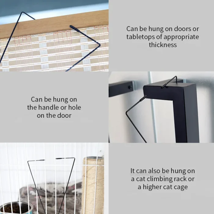 Interactive Cat Toy Hanging Clip Door Plush Mouse Self-hi Hanging Door Elastic Funny Cat Toy Juguetes Para Gatos Rascador Gato - Image 4