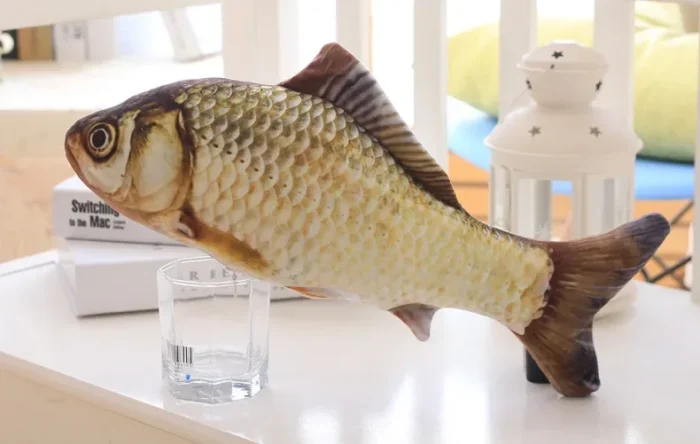 Simulation Fish Cat Toys with Catnip Fish Shape Durable Cat Chew Toys Kitten Interactive Chase Toys Gifts Pet Supplies - Image 6