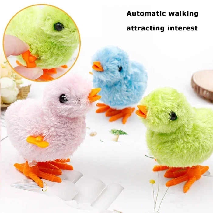 Cat Toy Wind Up Jumping Interactive Gifts Chicken Funny Pet Teaser Kittens Toys Pet Dog Supplies Cats Toys Games Accessories - Image 4