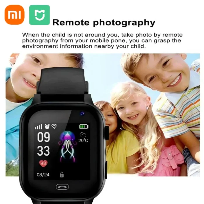 Xiaomi Kids Smartwatch 4G Wifi SOS GPS Location Video Call Analogue Card Waterproof Watch Camera Boys Girls Upgrade New Watch - Image 4