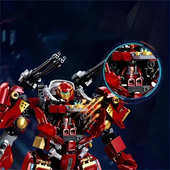 Mecha Robot Building Block Toys- Christmas gift to Learn & Build 588pcs - Image 2