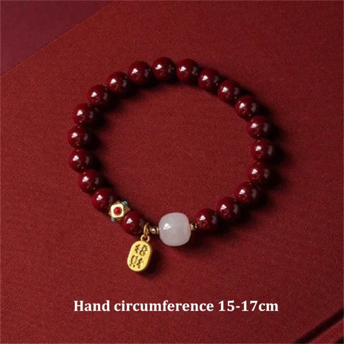 Lucky Wealth Red String Bead Bracelet Bangle Handmade Adjustable Attract Money Wealth Bracelet For Women Men - Image 6