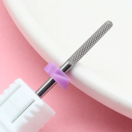 Professional Carbide Nail Drill Bits - 3/32" Fit,Smooth Round Top for Acrylic, Gel & Natural Nails - Odorless Pedicure & Manicur