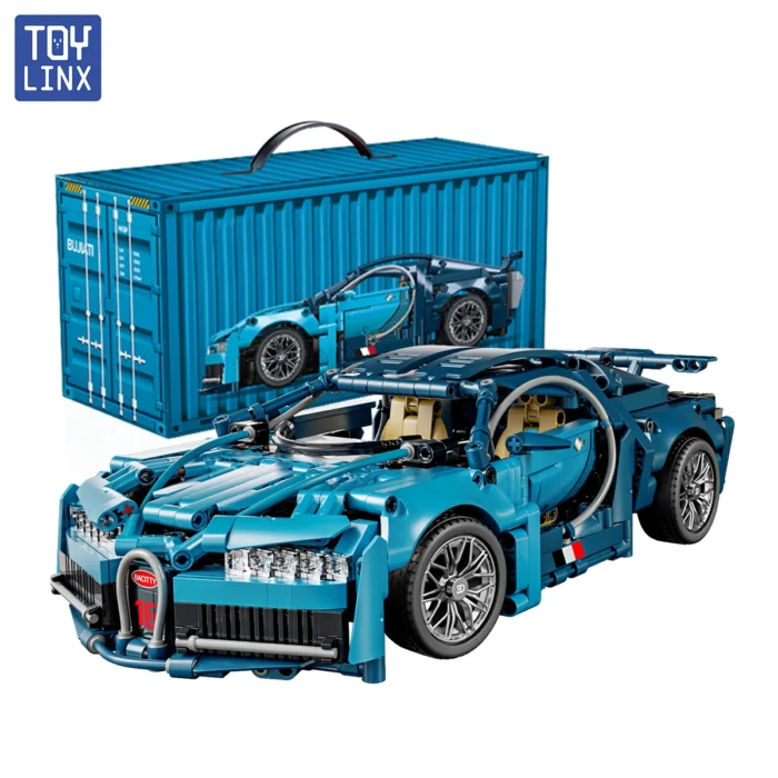 ToylinX 1:14 Supercar Building Block Toy Optional Power Group 14+ Technology Design Christmas Gift for Adults and Kids With Box - Image 6