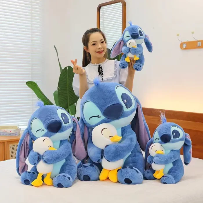 45CM cute Doll Stitching Doll Cute Duck Stitching Stuffed Toy Christmas Children's Birthday Gift Kawaii Room Decoration - Image 6