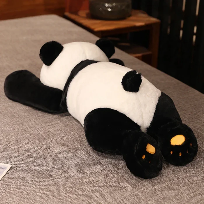 60cm-120cm Giant Panda Plush Toys Soft Sleep Pillow Cartoon Animal Bear Stuffed Baby Doll Classic Kids Birthday Christmas Gifts - Image 4