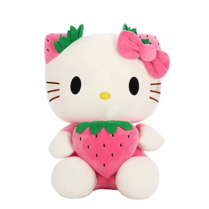 22cmHello Kitty Plush Toy Plushies Sanrio Doll Kuromi Home Decoration Room Pillow Cinnamoroll Kawaii Children Birthday Gift Girl - Image 4