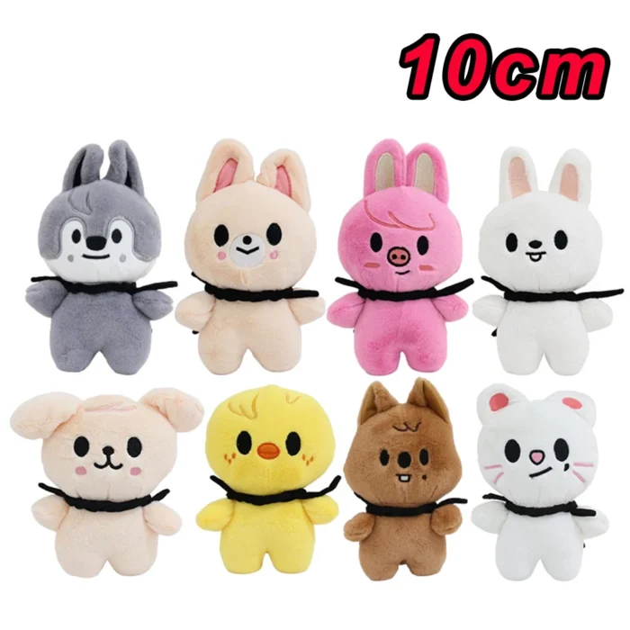 70style 10/20cm Skzoo Plush Toy Kawaii Stray Wolf Plush Cartoon Stuffed Animal Doll Kawaii Toy Room Decor Children Gift - Image 5