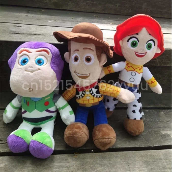 23cm Cute Woody Buzz Lightyear Plush Toy Lovely Stuffed Anime Jessie Plushies Pendant Cartoon Doll Home Decor Xmas Gifts - Image 6