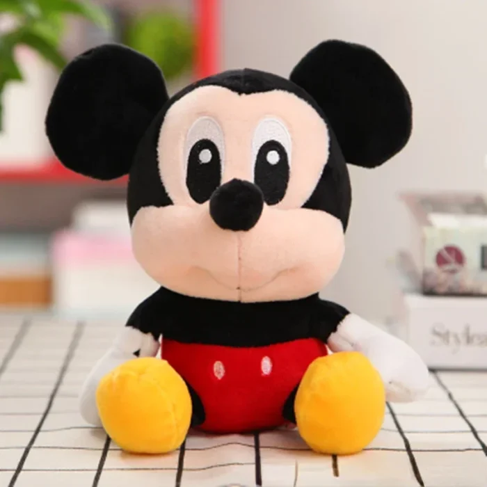 20cm Disney Minnie Mickey Plush Doll Anime Cartoon Kawaii Mickey Mouse Toys Girlfriend Surprise Couple Christmas Birthday Gifts - Image 5