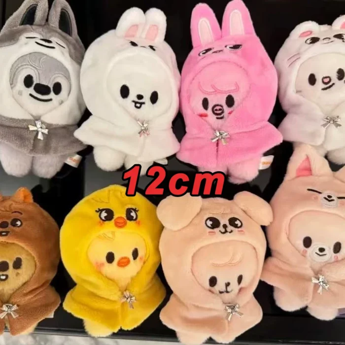 200style 10/20cm Skzoo Plush Toy Kawaii Skzoo Stray Wolf Plush Cartoon Stuffed Animal Doll Kawaii Companion Toys Children Gift - Image 5