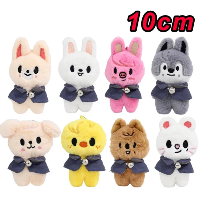 70style 10/20cm Skzoo Plush Toy Kawaii Stray Wolf Plush Cartoon Stuffed Animal Doll Kawaii Toy Room Decor Children Gift - Image 4