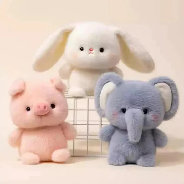 15CM Cute Animal Plush Toy Children Table Doll Ornaments Companion Doll Birthday Christmas Gifts Soft Sleeping Companion Kawaii - Image 4