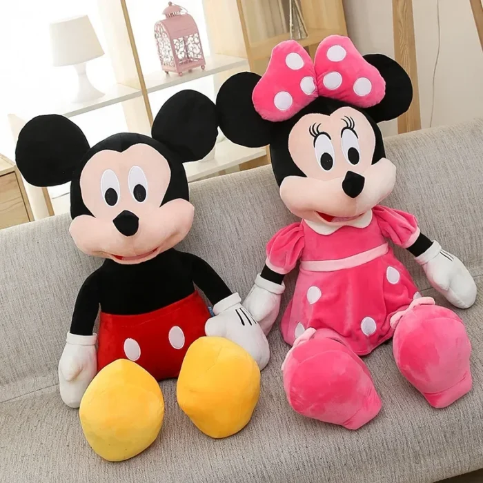 20cm Disney Minnie Mickey Plush Doll Anime Cartoon Kawaii Mickey Mouse Toys Girlfriend Surprise Couple Christmas Birthday Gifts - Image 6