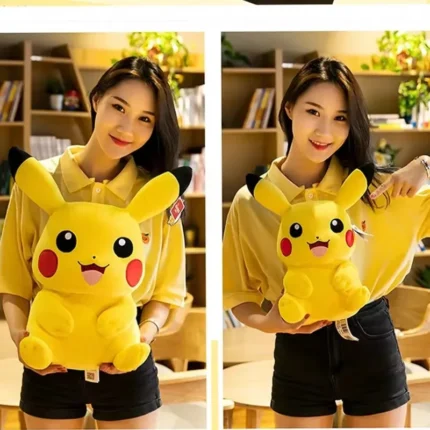 Anime Pokemon Kawaii Pikachu Plush Doll Large Stuffed Room Decoration Soft Toys High Quality Fill Christmas Gifts