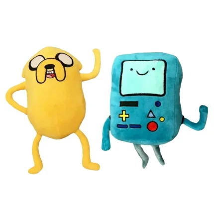 New Anime Finn Jake BMO Soft Stuffed Animal Dolls Creative Adventure Time Plush Toys Cartoon Stuffed Dolls Kids Gifts