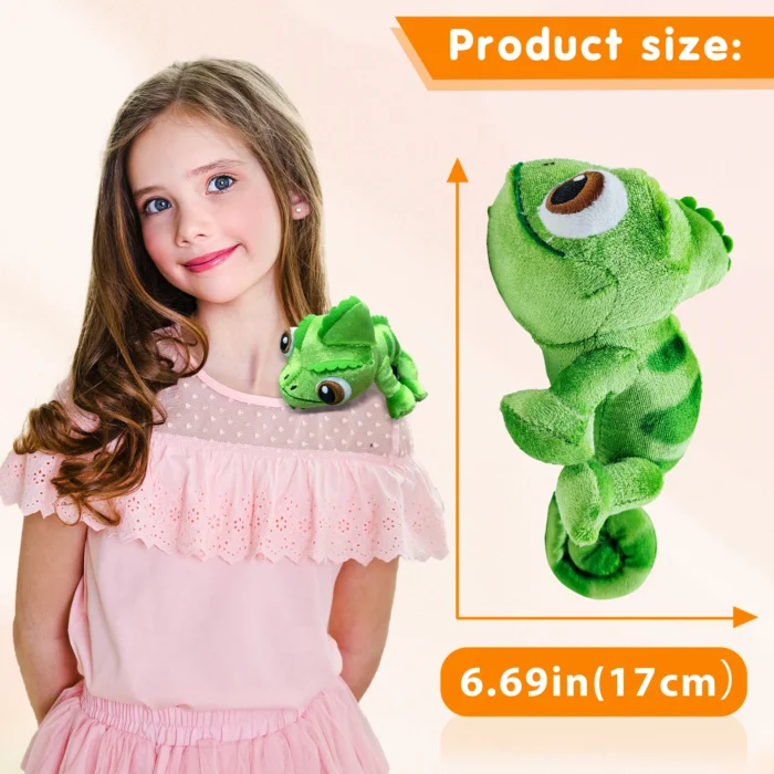 Pascal Rapunzel Chameleon Plush Toy Soft Stuffed Animals Plush Shoulder Plush Suitable for Parties Perfect Gift for Kids - Image 3