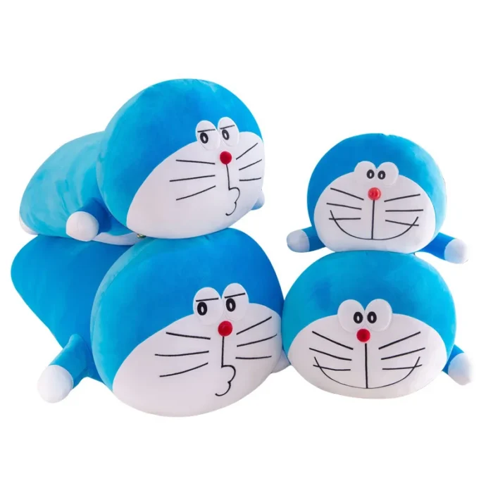Large Size Kawaii Doraemon Plush Toy Soft Stuffed Cartoon Animal Doll Blue Jingle Cat Home Decoration Children Christmas Gift - Image 6