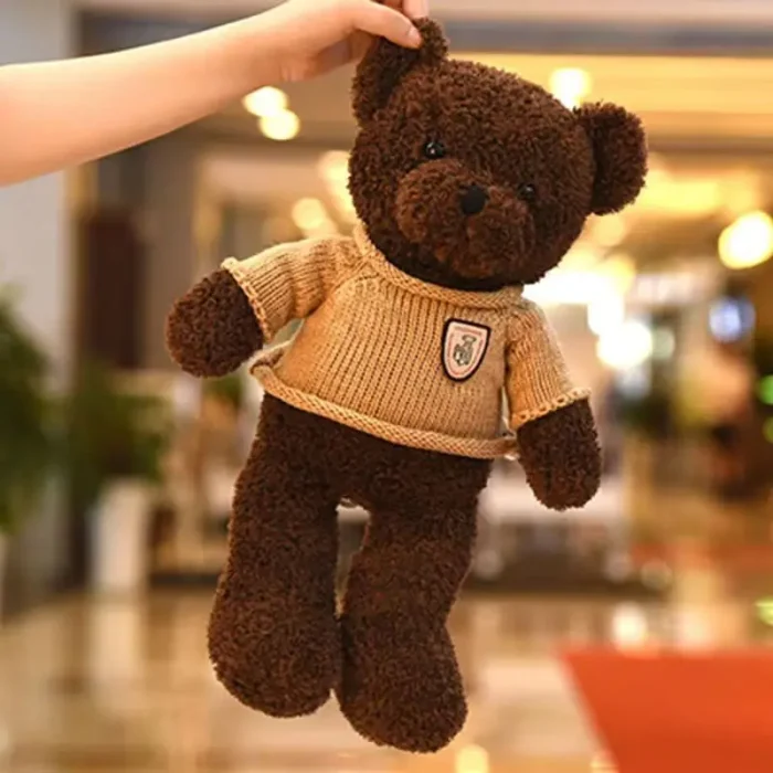 30cm40cm Plush Sweater Bear Toys Dolls Dolls Cute Dress Up Bear Birthday Gift Soothing sleep - Image 5