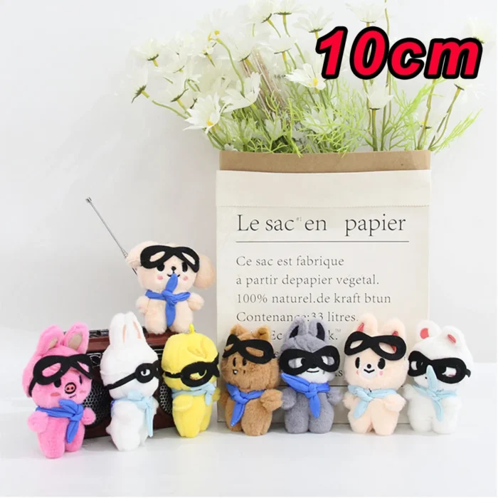 70style 10/20cm Skzoo Plush Toy Kawaii Stray Wolf Plush Cartoon Stuffed Animal Doll Kawaii Toy Room Decor Children Gift - Image 3