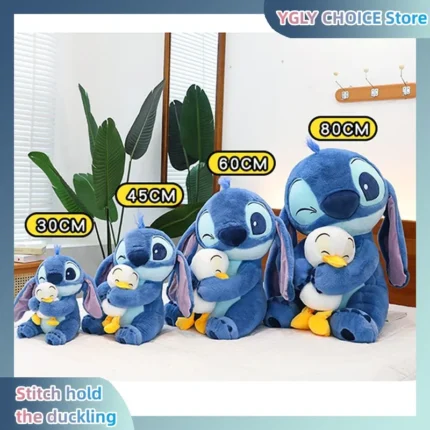 45CM cute Doll Stitching Doll Cute Duck Stitching Stuffed Toy Christmas Children's Birthday Gift Kawaii Room Decoration