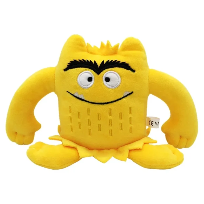 6 Colors The Color Monster Plush Toy Animal Soft Stuffed Dolls For Kids,1pcs/pack - Image 5