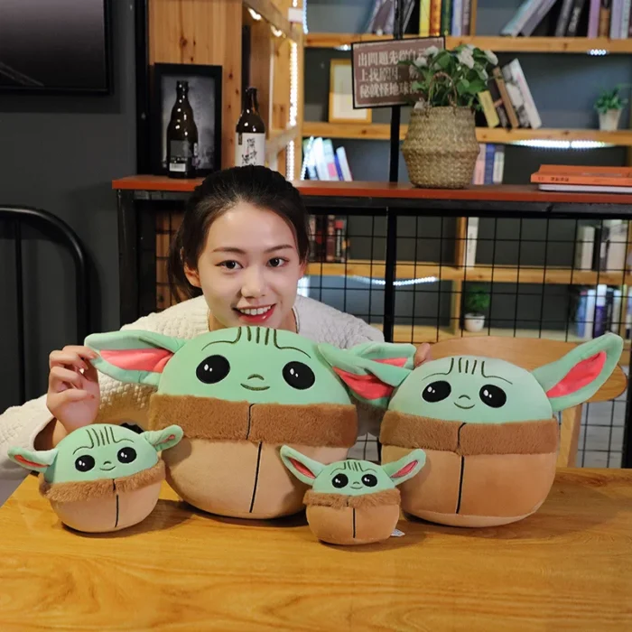 13/20/26CM Disney Yoda Baby Kawaii Plush Toys Anime Cartoon Stuffed Toys Figure Doll Kawaii Cute Toys for Kids Gifts - Image 3