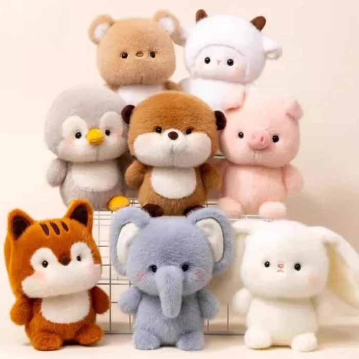 15CM Cute Animal Plush Toy Children Table Doll Ornaments Companion Doll Birthday Christmas Gifts Soft Sleeping Companion Kawaii - Image 2