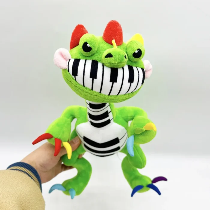 Poppyed Pianosaurus Song Cartoon Plush Doll Anime Nightmare Game Huggy Wuggy Plushie Stuffed Pillow Doll Toy Kids Birthday Gift - Image 3