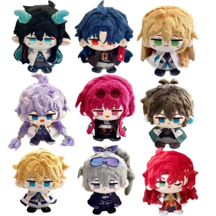 10cm Game Honkai: Star Rail Plush Blade Kafka Bailu Herta Jing Yuan Cute Plush Imbibitor Lunae Dolls Bag Pendant Keychain Gift