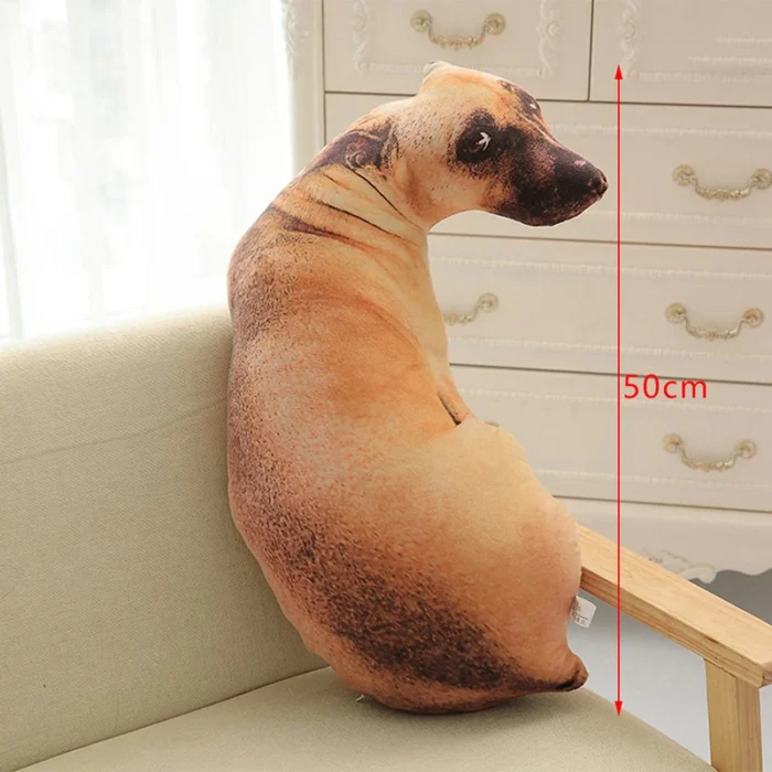 Printed Throw Pillow 3D Cute Lifelike Animal Funny Dog Cartoon Personality Cushion Birthday Gift Doll Children Favorite Cushion - Image 6