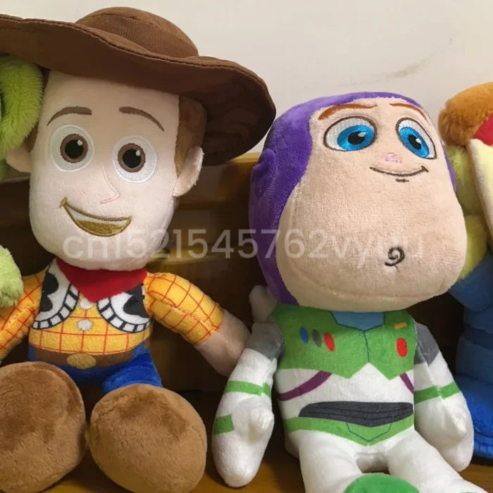 23cm Cute Woody Buzz Lightyear Plush Toy Lovely Stuffed Anime Jessie Plushies Pendant Cartoon Doll Home Decor Xmas Gifts - Image 4