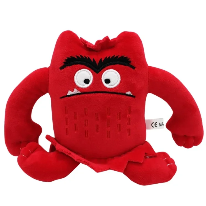 6 Colors The Color Monster Plush Toy Animal Soft Stuffed Dolls For Kids,1pcs/pack - Image 4