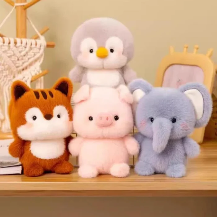 15CM Cute Animal Plush Toy Children Table Doll Ornaments Companion Doll Birthday Christmas Gifts Soft Sleeping Companion Kawaii - Image 3