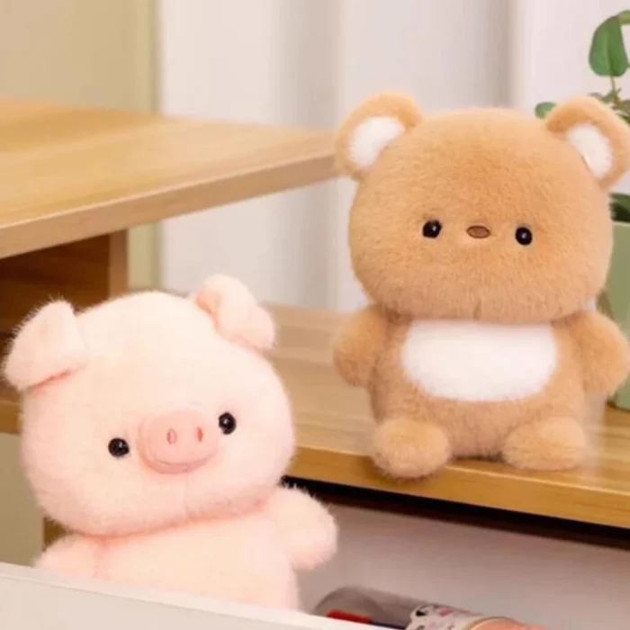 15CM Cute Animal Plush Toy Children Table Doll Ornaments Companion Doll Birthday Christmas Gifts Soft Sleeping Companion Kawaii - Image 6