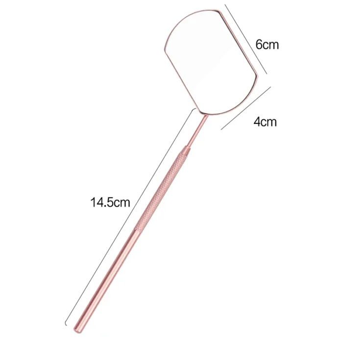 Eyelash Mirror Grafting Lash Magnifying Beauty Long Handle For Checking False Lashes Extension Makeup Tools Mirror Supplier - Image 3