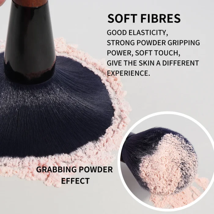 MAANGE 1PC Professional Powder Brush Large Soft Dense Bristle Blush Brush Blending Cosmetic Makeup Brushes Tool for Beauty Gift - Image 4