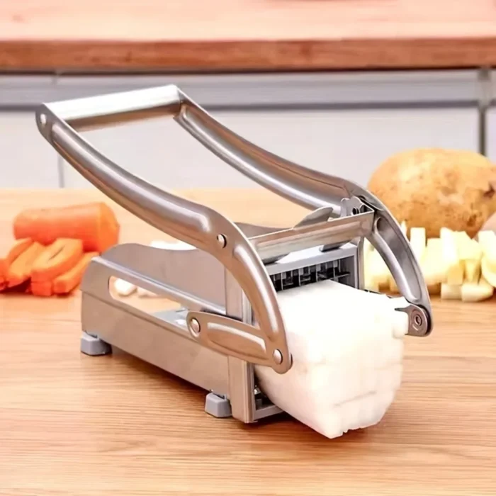 1 Set Stainless Steel Fruit Cutter, Vegetable Cutter, French Fry Cutter, Potato Slicer, Vegetable Chopper Kitchen Gadgets - Image 3