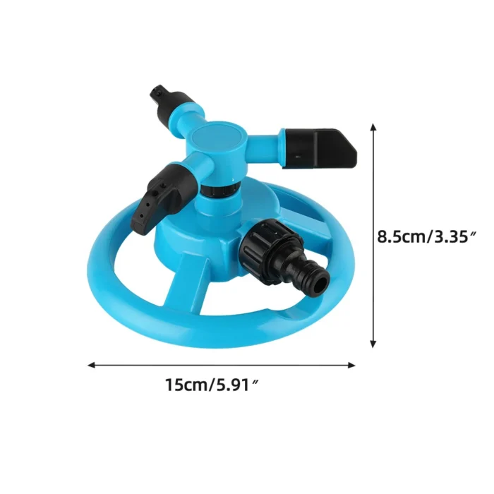 360 Degree Automatic Rotating Garden Lawn Water Sprinklers System Quick Coupling Lawn Rotating Nozzle Garden Irrigation Supplies - Image 4