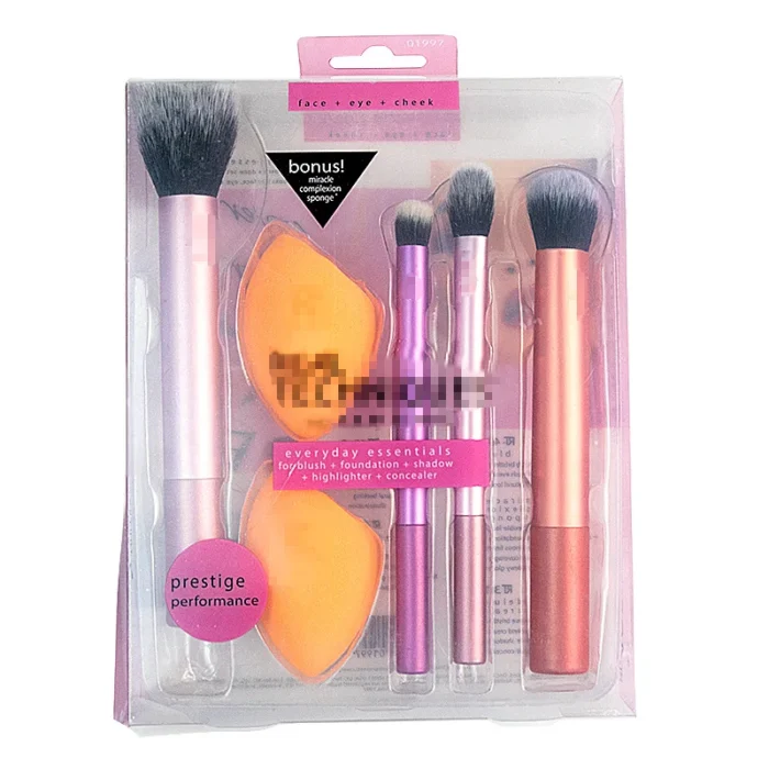 Popular Full Set of Makeup Brush Set Powder Blusher Brush Halo Dye Brush Eye Shadow Brush Beauty Egg - Image 5