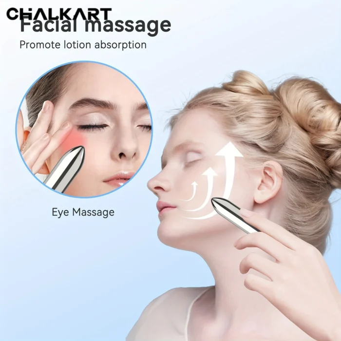 1pc Mini Vibrating Massager, Facial And Eye Massage Treatment Relaxes, Promotes Lotion Absorption, Lipstick Size, Mini Portable - Image 6