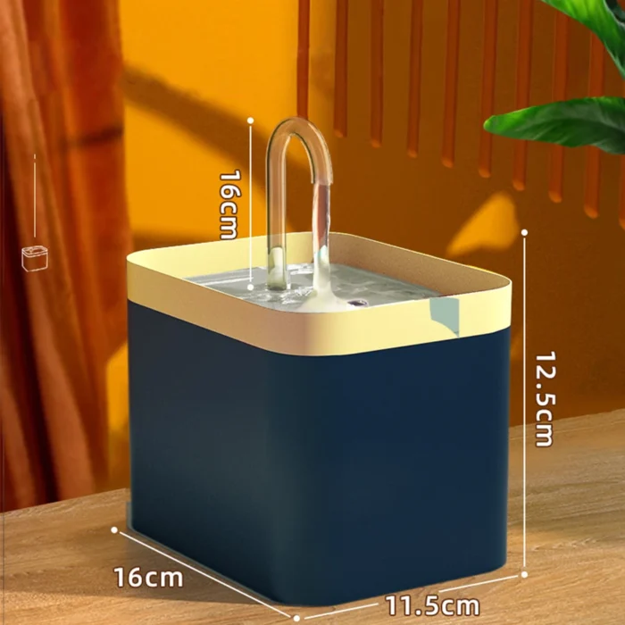 Ultra-Quiet Cat Water Fountain Filter Smart Automatic Pet Dog Water Dispenser&Burnout Prevention Pump1.5L Recirculate Filtrin - Image 6