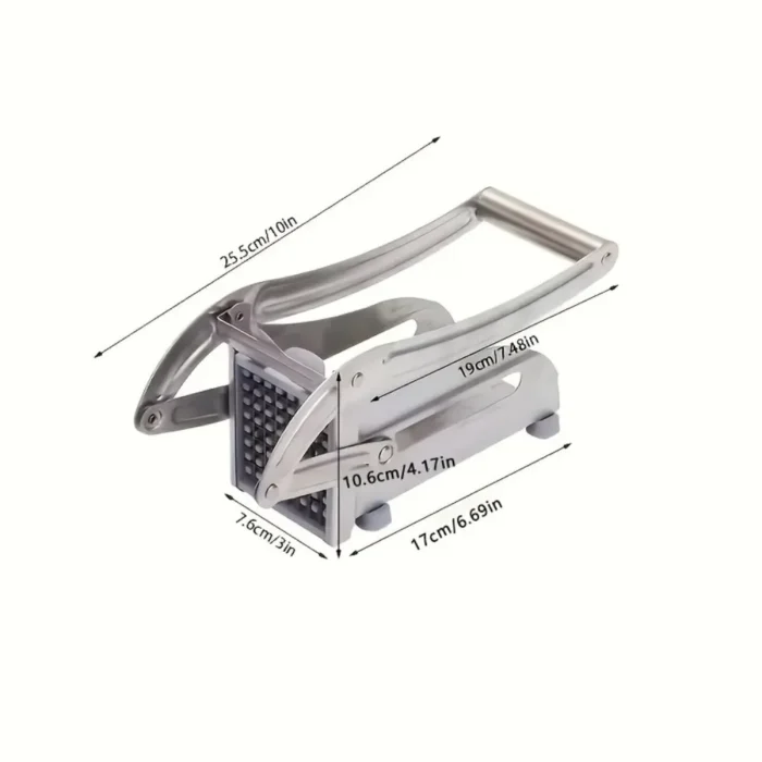 1 Set Stainless Steel Fruit Cutter, Vegetable Cutter, French Fry Cutter, Potato Slicer, Vegetable Chopper Kitchen Gadgets - Image 5