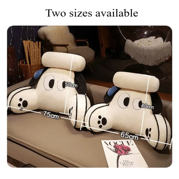 Bedhead Backrest Pillow Sofa Cushion Dormitory Reading Pillow Pregnant Woman Waist Protection Cartoon Pattern Chair Cushion - Image 6