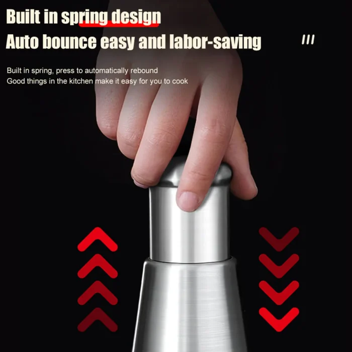 Manual Garlic Chopper Garlic Crusher Pressing Handheld Food Chopper Slicer Vegetable Cooking Crusher Home Kitchen Accessories - Image 4