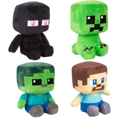 20cm Game Figure worlds Animal Plush Doll Toy Enderman Plushie Soft Collection Doll Chrismas gift