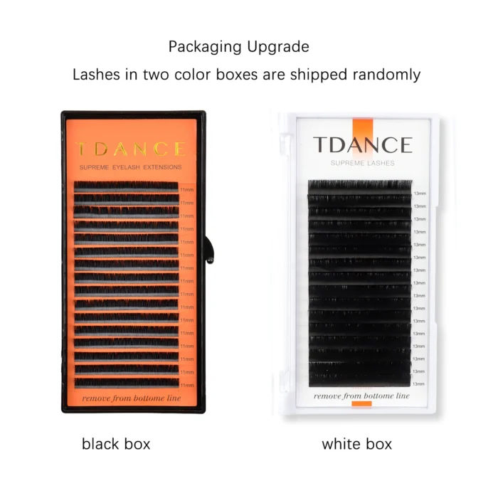 TDANCE Classic Eyelash Extension 16 Rows Soft Faux Mink Lashes Russian Volume Makeup Eyelashes Professionals Individual Eye Lash - Image 3