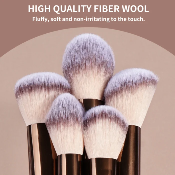 MAANGE 13PCS Makeup Brush Set Foundation Concealer Powder Eyeshadow Blush Brush Kabuki Blending Cosmetic Beauty Tool for Face - Image 4